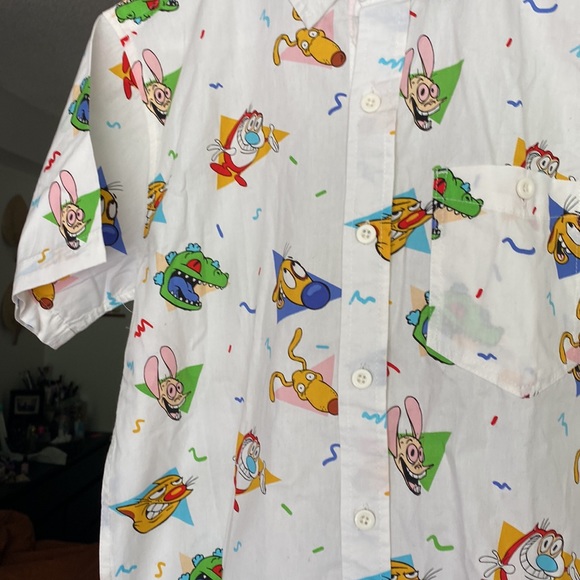 21 Nostalgia Nickelodeon Button Up - Picture 3 of 3